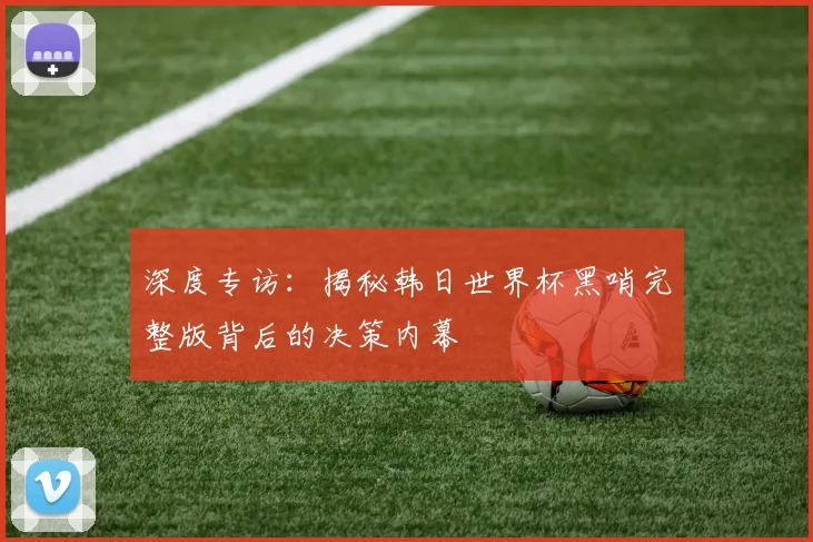 深度专访：揭秘韩日世界杯黑哨完整版背后的决策内幕